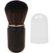 Retractable Powder Brush | Travel Powder Brush | Retractable Portable Makeup Brush for Travel Foundation Application Portable Compact with Lid black - Buy Online on GoSupps.com