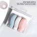 Silicone Base Travel Bottles Set - 3 PCS Leakproof Empty Shampoo & Lotion Containers for Trips & Home Use - Buy Online on GoSupps.com