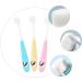 Ipetboom 3pcs Children s Toothbrush Set - Safe Toy Cleaning Brushes with Soft ABS Bristles for Kids - Buy Online on GoSupps.com