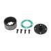 Front Center Rear Differentialbox Heavy Duty Black Differentialbox with Screws for 1/7 RC car