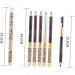 WOONEKY 4 Pcs Makeup Eyebrow Pencils Eyebrow Brush Pen Eyebrow Makeup Leopard Uk Eyeliner Kit Brown - Buy Online on GoSupps.com