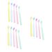 Solustre 60 pc toothbrush travel toothpaste mass folding tooth bulk goods cleaning accessories outdoor accessories Massage accessories Travel accessories.