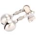 Junluck Fishing Alarm Bell - Metal Fish Alarm Head for Fishing Pole Assembly - Corrosion Resistant - 2 * 1.2 * 0.8in - Buy Online on GoSupps.com