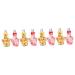 MipCase 8 pieces of clothing flying wave sittich parrot reusable garment wet washable suit diaper soft diaper breathable fly pants fly pattern with ara as shown 13x7x7cmx4pcs