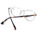 DOOViC Italy Design Fashion Reading Glasses +1.25 Strength | Stylish Clear Frames for Women Men | Includes Case - Buy Online on GoSupps.com