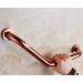 135 Angled Grab Bars - Bathtubs & Showers Wall-Mounted 18in Bathroom Safety Grab Bar Hand Support Rail Copper Handrails Support Hand