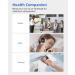 Buy Digital Thermometer for Adults & Kids - Accurate Touchless Ear & Forehead Readings Fever Alarm Large LED Display - Ideal for Babies & Toddlers - Fast Shipping Worldwide - Buy Online on GoSupps.com