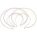 Teensery 3 Pcs Angel Halo Headband Metal Halo Crown Hair Band Halloween Costume Headpiece DIY Hair Accessories for Women and Girls  3 Colors