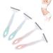 Buy Women's Portable Manual Razors - 4 Pack 3-Layer Stainless Steel Non-Slip Hair Removal for Armpits Legs & Arms - Buy Online on GoSupps.com