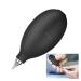 Squeeze Ball Pump 1Pcs Duster for Hearing Aids Silicone Black Air Blower Dust Cleaner Hearing Aid Puffer for Camera Watch Ear Mold Hearing Aid Cleaning Kits Tool