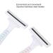 Buy Women's Portable Manual Razors - 4 Pack 3-Layer Stainless Steel Non-Slip Hair Removal for Armpits Legs & Arms - Buy Online on GoSupps.com
