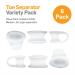 NatraCure Gel Toe Separators Variety Pack with Loops - Small, Medium, Large Sizes - Toe Spacers for Pain Relief - Buy Online on GoSupps.com