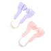 Alipis 2 pi ces Correcteur de Nez Silicone pour Adultes Pince Modelante Ergonomique pour Redressement et Rehaussement du Nez Lot Rose