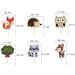 Leadigol 48Pcs Woodland Animal Cake Cupcake Toppers Forest Jungle Animals Cake Decorations Woodland Creatures Party Supplies Decorations Cute Party Supplies - Buy Online on GoSupps.com