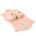 Knobco soft high collar realistic silicone breast shapes fake breast breasts enhancer suitable for mastectomy prosthesis christmas halloween cosplay (color: white skin size: e 2100g) e 2100g white skin