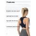 DFHBFG Posture Corrector Upper Back Brace - Adjustable Support & Neck Relief for Pain - International Shipping Available - Buy Online on GoSupps.com