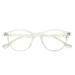 Dollger blue light filter glasses computer glasses without presumption anti-blue light Classic round frame gaming glasses for women men black transparent