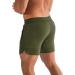PIDOGYM Men's 5 Gym Workout Shorts - Black+Army Green Large | Zipper Pockets, Fitted Jogging Short Pants for Bodybuilding, Running & Training - Buy Online on GoSupps.com