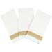 Gold Border Paper Dinner Napkins - Pack of 50 - Buy Online on GoSupps.com