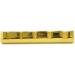 haiaxx Electric Guitar Bass Pre-Slotted Nut 5-String Bass Guitar Top Nut Saddle Pre-Slotted Nuts Replacement Easy to Install - Buy Online on GoSupps.com
