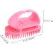 Hoement 2 Shampoo Artefact - Clean Miss Hairbrush & Massage Device for Healthy Hair | Pink Hairbrush 10.5x7x5.5cm - International Shipping Available - Buy Online on GoSupps.com