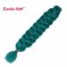 6 Packs Haolocs Jumbo Lichten Hair Extensions | Braun Colorful DIY Crochet Box | 100 cm Green | Premium Kunsthaar for International Shipping - Buy Online on GoSupps.com