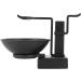 Daconovo Metal Shaving Stand - Stylish Black Barber Shaving Brush Holder & Soap Dish for Men | International Shipping Available - Buy Online on GoSupps.com