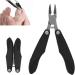 Nail Cutter Efficient Doesn'T Hurt The Skin Nail Trimmer High Hardness Manicure Store for Home Beauty Salon Salon Shop(black) - Buy Online on GoSupps.com