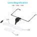 Headband Magnifier with LED Light Eyeglass Magnifier 1.5X 2.5X 3.5X Eyeglass LED Magnifier Hands Full of Stars - Buy Online on GoSupps.com