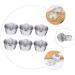 Zerodeko 6pcs Carbon Steel Cake Mold Baking Molds Mini Cake Pan Pudding Mini Cake Tins Roaster Pan with Lid Heart Shape Cake Pan Heart Pie Pans Tart Tin Baking Pan Multipurpose - Buy Online on GoSupps.com
