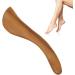 Verdant Touch Wooden Gua Sha Scraping Board | Ergonomic S-Shape Handle | Portable Fragrant Wood Tool for Home Use - Buy Online on GoSupps.com