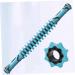 Healeved Muscle Massage Stick - Blue Yoga Wheel Massager 45x5CM | International Shipping Available - Buy Online on GoSupps.com