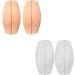 Shoulder Pads Silicone Bra Underwear - Anti-Slip DIY Sewing Pads (Skin Color 9x5cm) - 1 Pair/Lot - Buy Online on GoSupps.com