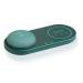 Contact Lens Cleaner Contact Lens case Daily Care Portable with Mirror Tweezers and Wireless Charging