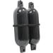 Extreme Max 3006.7375 BoatTector Inflatable Fender Value 2-Pack - 4.5" x 16"  Black Black 4.5" x 16" - Buy Online on GoSupps.com