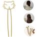 DOITOOL Cute Cute Hairpin Cute Hair Chopsticks Vintage Hair Sticks Metal Hair Chopstick Women Hair Decoration U Shaped Hair Stick Hair Stick for Hanfu Alloy Girl Japanese-style South Korea - Buy Online on GoSupps.com