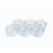 Beauticom 15G Round Clear Jars (12 Pack) - BPA Free Screw Cap Containers for Eyeshadow & Makeup Samples - Buy Online on GoSupps.com