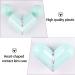 Shop Homsfou Heart-Shaped Colored Contact Lens Holder Case - Easy Stylish & Convenient 9.5x3cm Container for International Shipping - Buy Online on GoSupps.com