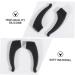 Doitool 10 Pair Training Suit Ironing Holder - Silicone Glasses Protection & Anti-Glasses Hook Kit for Sunglasses & Sports Glasses - Buy Online on GoSupps.com