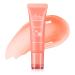 GECOMO Lip Glowy Balm Moisturizing Lip Gloss Nourishing Glossy Transparent Plumping Oil Non-sticky Tinted Toot Lip Balm for Lip Care (GRAPEFRUIT) 0.35oz 003#GRAPEFRUIT