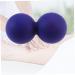Fomiyes Peanut Ball - 2 Pack Silicone Fitness Roller for Whole Body Massage | Yoga & Fascia Relief - Buy Online on GoSupps.com