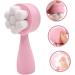 FOMIYES Double Sided Facial Scrubber - Best Exfoliator & Cleansing Brush for Women | Silicone & Soft Fur Face Brush - Buy Online on GoSupps.com