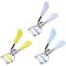 Eyelashes Curler with Built-in Comb Professional Lashes Curler Eyelashes Accessories Fits All Eye Shape Yellow. - Buy Online on GoSupps.com
