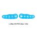 Reusable Toe Separator Corrector for Overlapping Toes & Bunions - Size Large - Buy Online on GoSupps.com