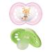 MAM Original Skin Soft Silicone Pacifier Set for Girls 16+ | 2 Pacifiers with Sterilized Transport Box & Washable MAM Clip It! - Buy Online on GoSupps.com