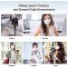 50PC Disposable Floral Tie-dye Face_Masks with 3D Designs for Women 4-Ply Breathable Flower Face_Mask with Nose Wire (Upgrade_14) - Buy Online on GoSupps.com