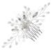 FRCOLOR Bridal Pearl Comb Women Hair Comb Hair Clips Headdresses for Women Hair Accessory for Girls Rhinestone Hair Clip Bride Hair Clip Girl Headpiece Headgear Abs Rhinestones Women's