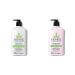 Hempz Body Lotion Bundle - Fresh Coconut & Watermelon Daily Moisturizer and Pomegranate Bright Citrus Cream - 17 oz