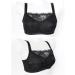 Women's Post-Operation Mastectomy Silicone Breast Shape Bag & Lace Wireless Bralette - Size 38/85C - Black - Buy Online on GoSupps.com