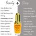 Natural Vibes Gold Beauty Oil Elixir - Nourishing Face Lips & Neck Oil for Restful Sleep | 15 ml - Buy Online on GoSupps.com